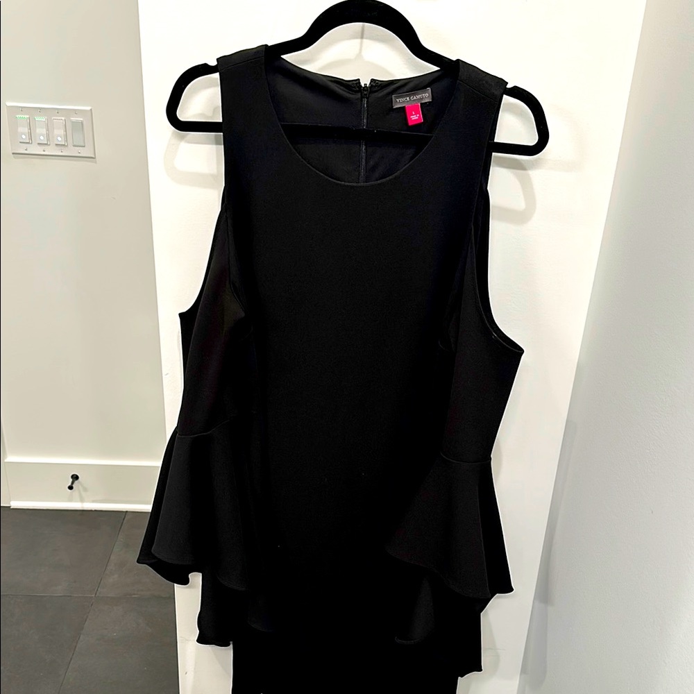 Vince Camuto black cocktail dress
